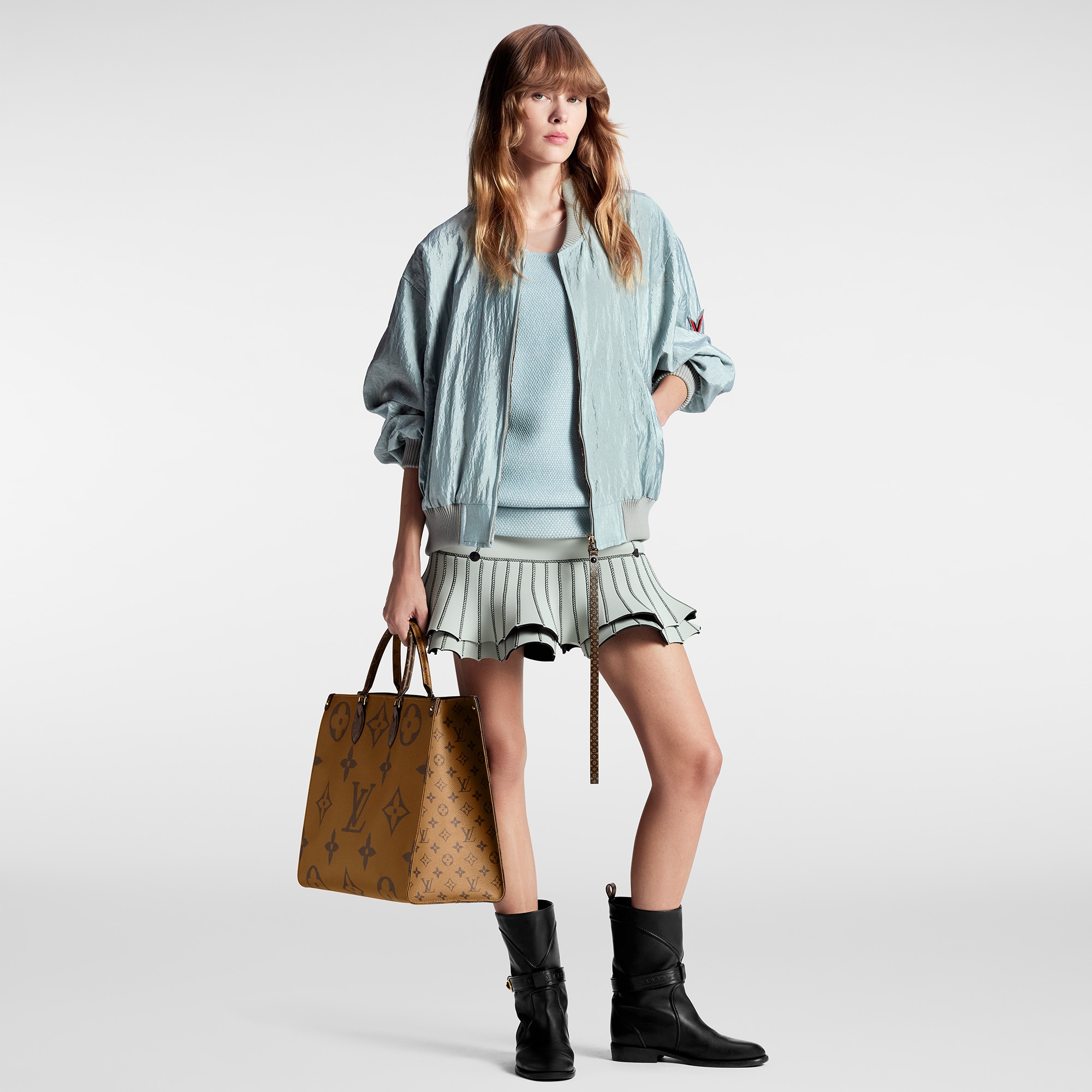 Crinkle Bomber Jacket - Women - Ready-to-Wear | LOUIS VUITTON ®